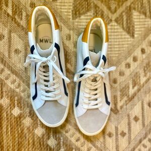 Madewell Men's High Top Leather Sneakers, Size 10 - Great Condition